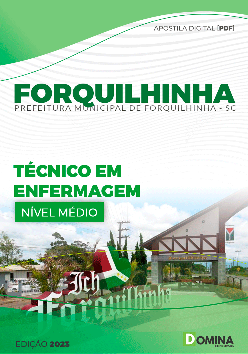 Apostila Pref Forquilhinha SC 2023 Técnico em Enfermagem