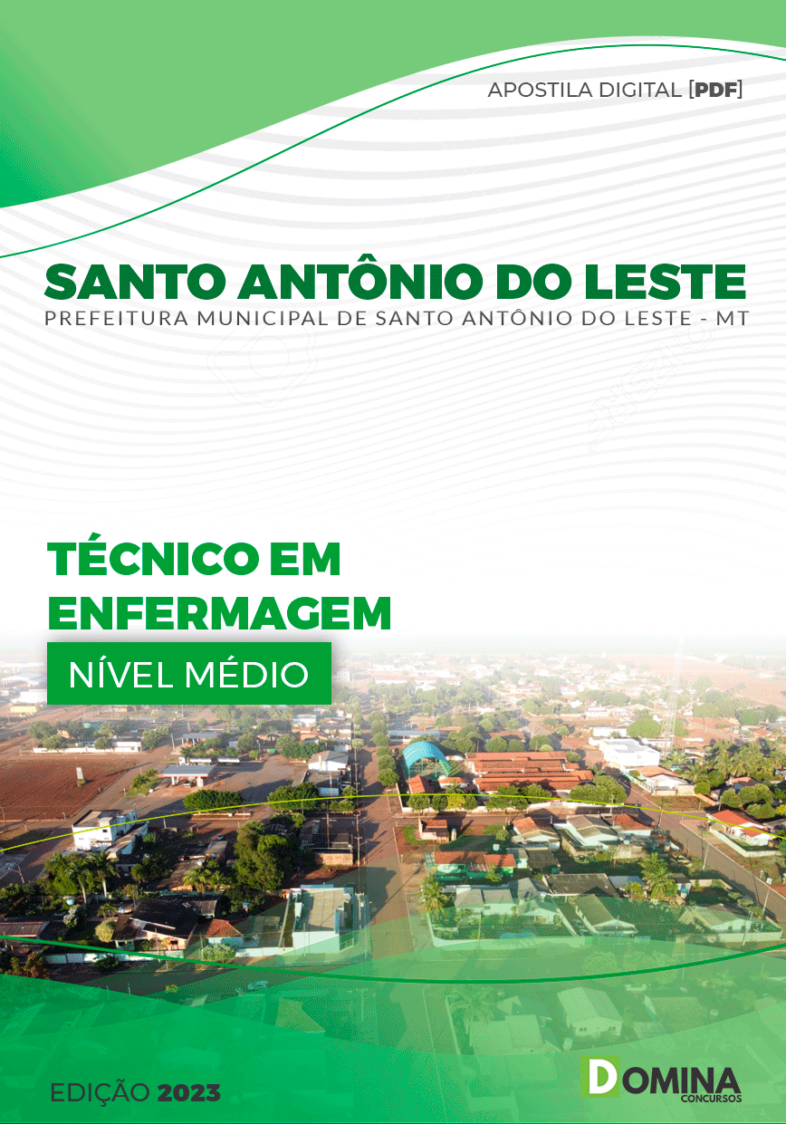 Pref Santo Antônio do Leste MT 2023 Técnico em Enfermagem