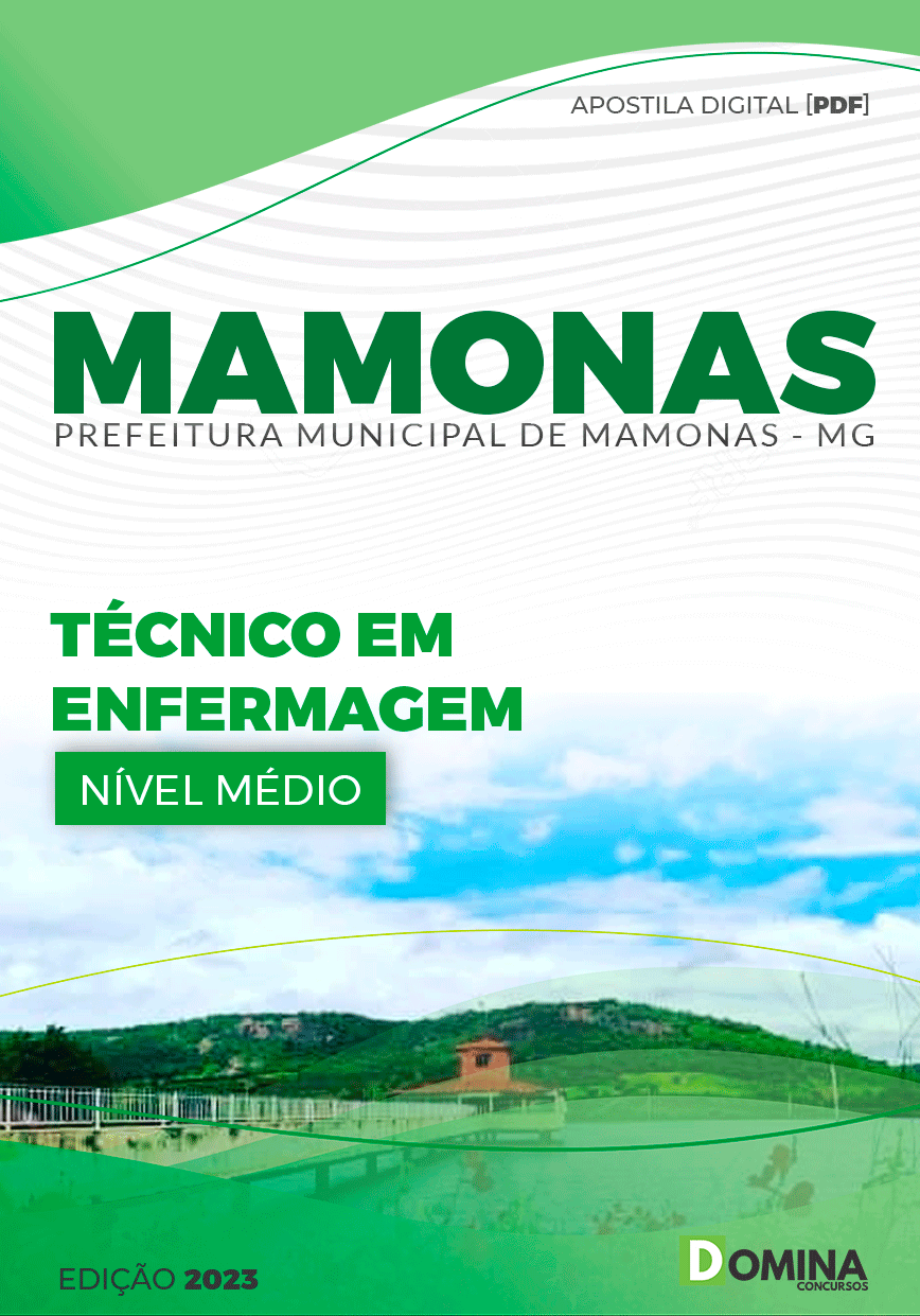 Apostila Pref Mamonas MG 2023 Técnico Enfermagem