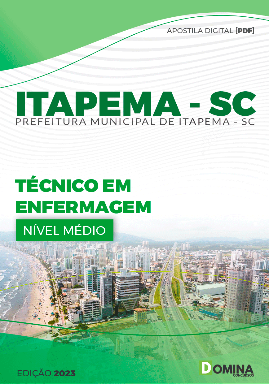 Apostila Pref Itapema SC 2023 Técnico em Enfermagem