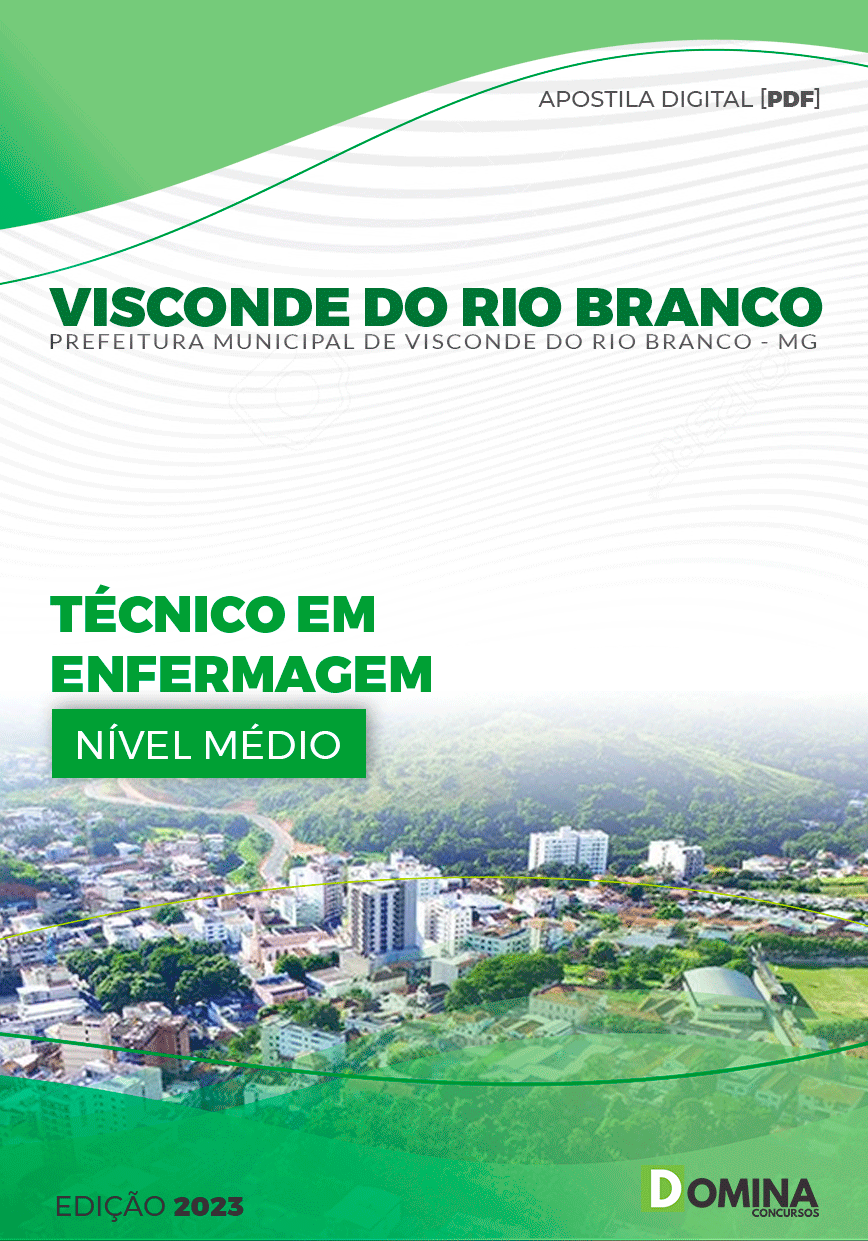 Apostila Pref Visconde do Rio Branco MG 2023 Técnico Enfermagem