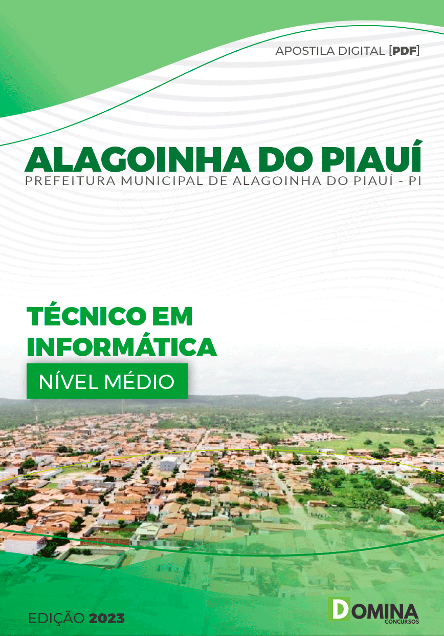 Apostila Pref Alagoinha do Piauí PI 2023 Técnico Informática