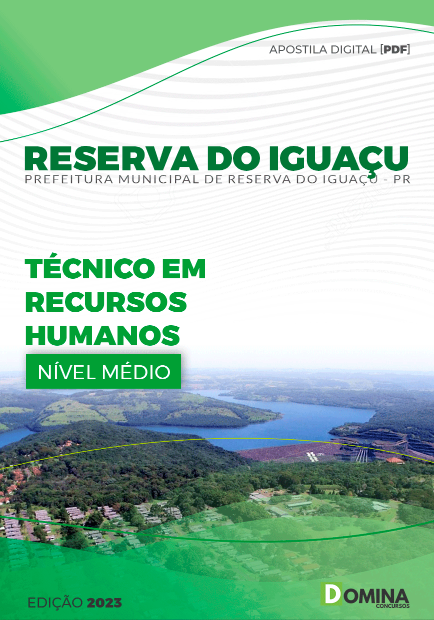 Apostila Pref Reserva do Iguaçu PR 2023 Técnico RH