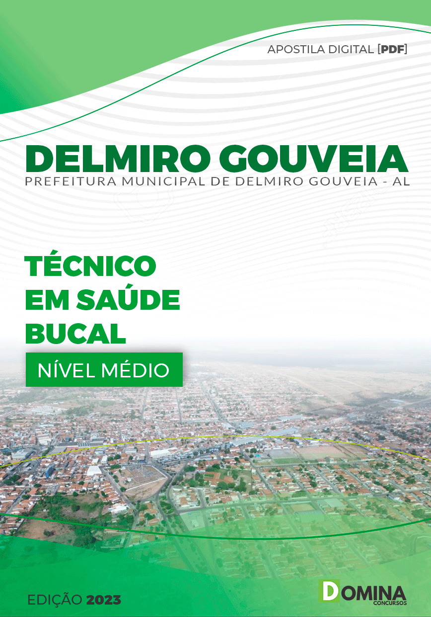 Apostila Pref Delmiro Gouveia AL 2023 Técnico Saúde Bucal