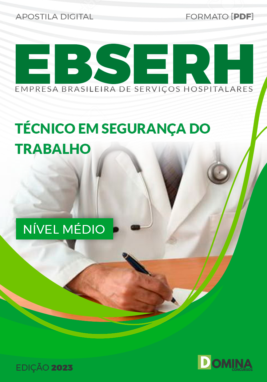 Apostila Concurso EBSERH 2023 Técnico Segurança Trabalho