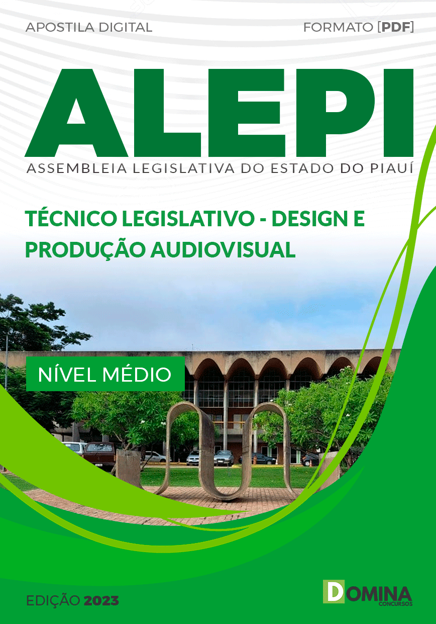 Apostila Assembleia Alepi PI 2024 Técnico Designer Produção Audiovisual