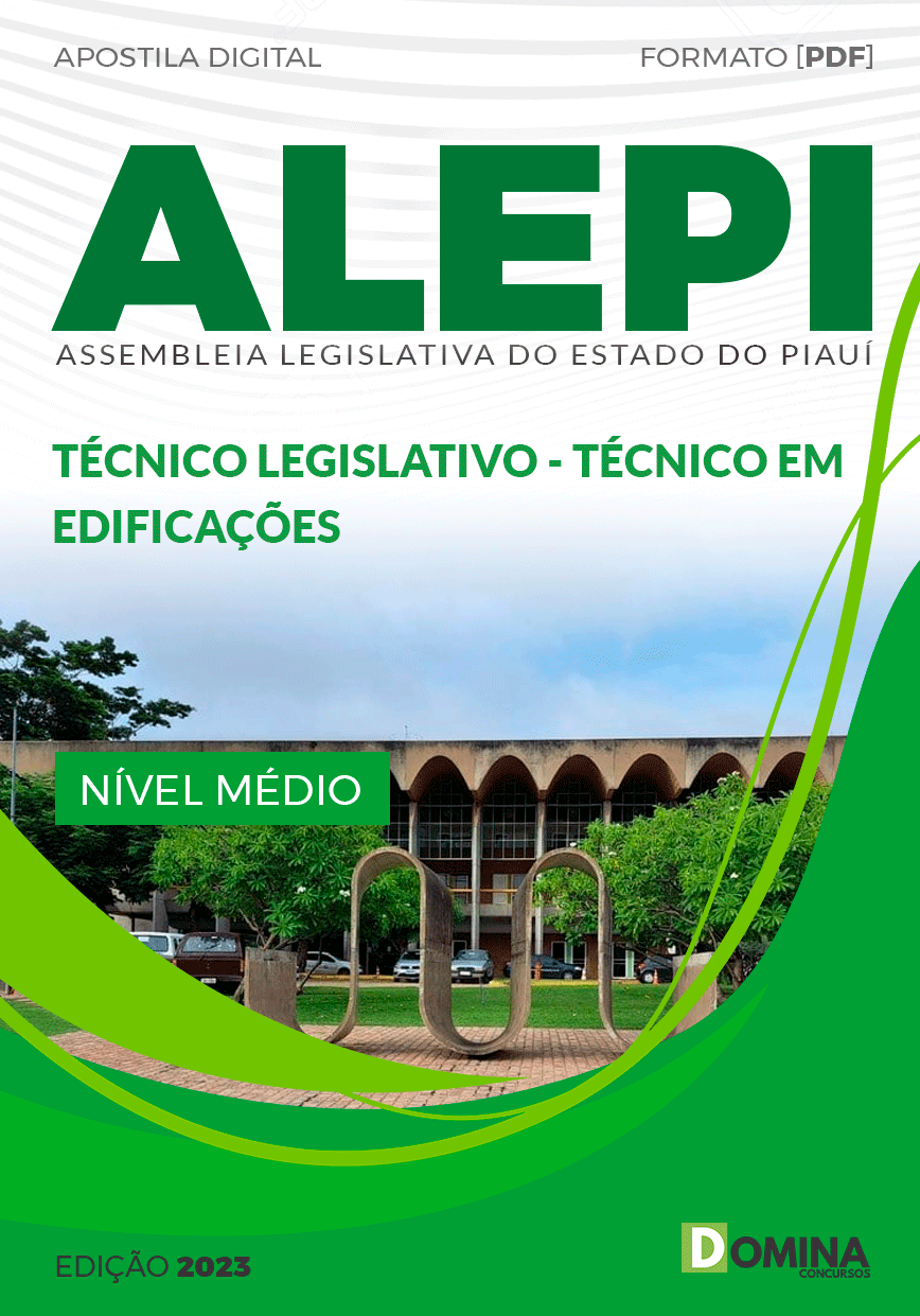 Apostila Assembleia Alepi PI 2024 Técnico Legislativo Edificações