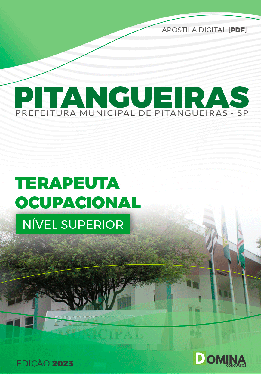 Apostila Pref Pitangueiras SP 2024 Terapeuta Ocupacional