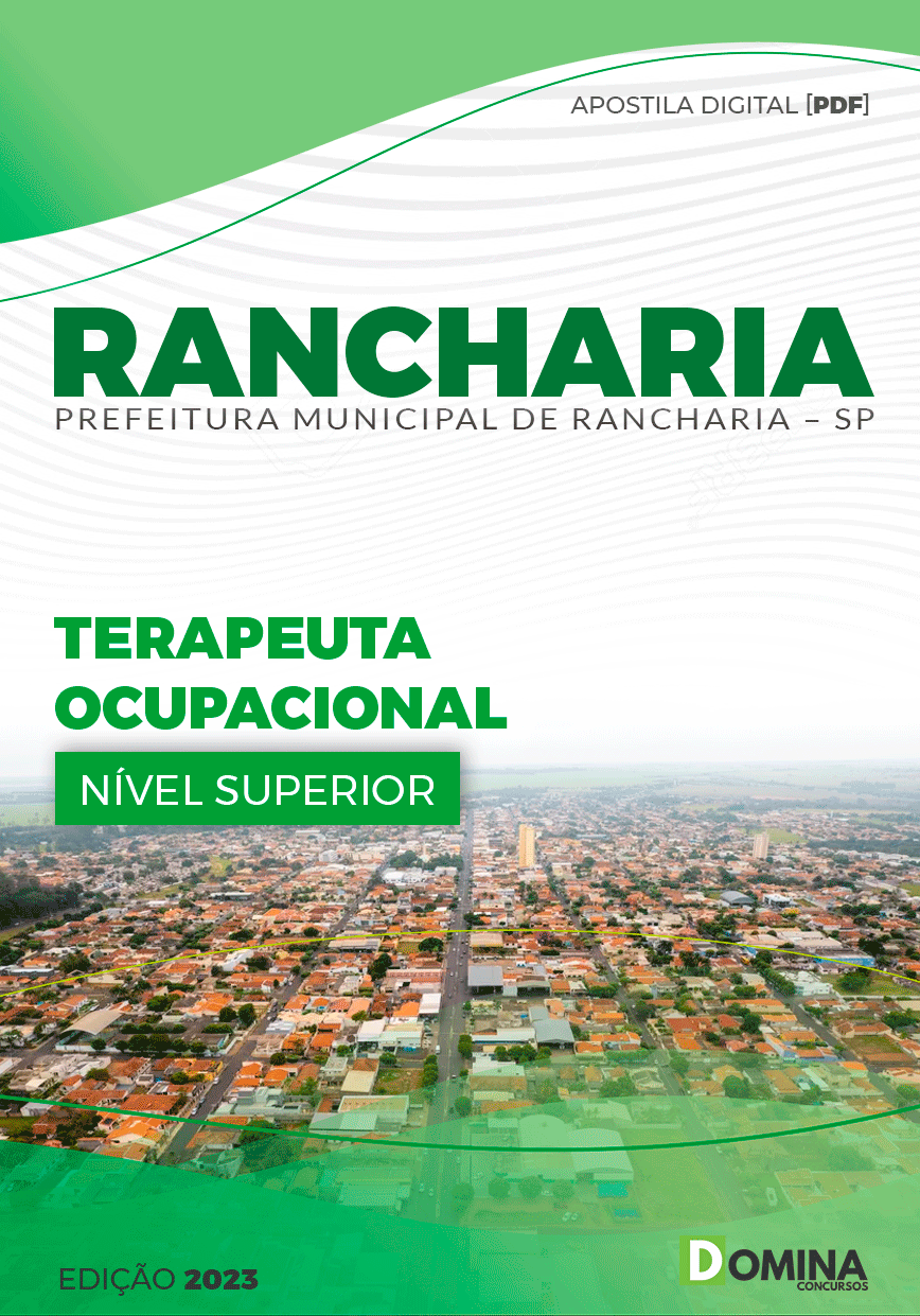 Apostila Pref Rancharia SP 2023 Terapeuta Ocupacional