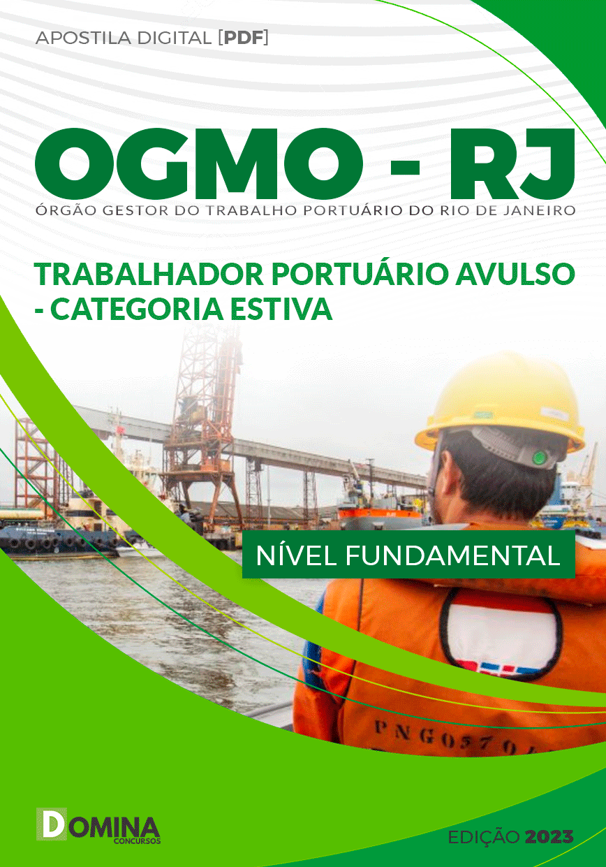 Apostila OGMO RJ 2023 Trabalhador Portuário
