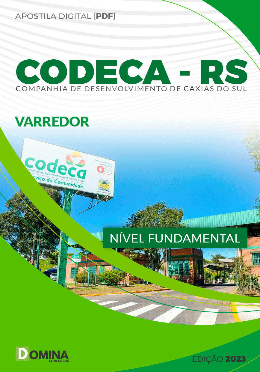 Apostila Concurso CODECA RS 2023 Varredor