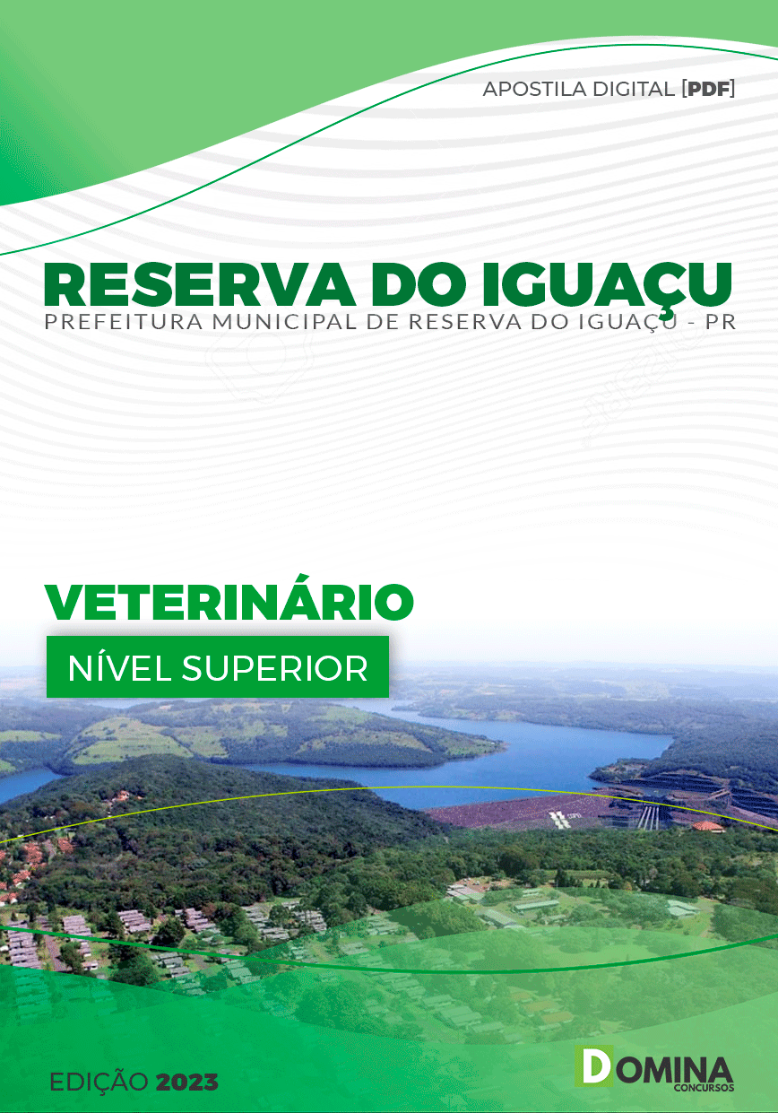 Apostila Pref Reserva do Iguaçu PR 2023 Veterinário