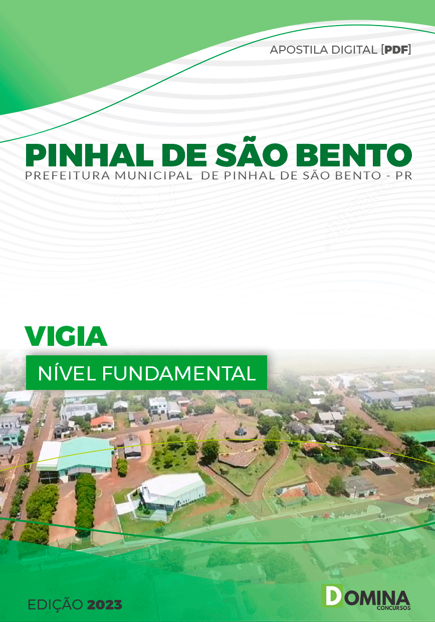 Apostila Pref Pinhal de São Bento PR 2023 Vigia