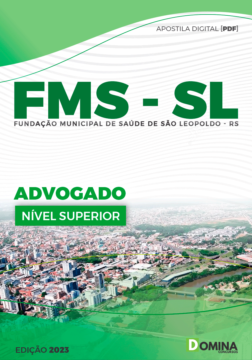 Apostila FMS São Leopoldo RS 2023 Advogado