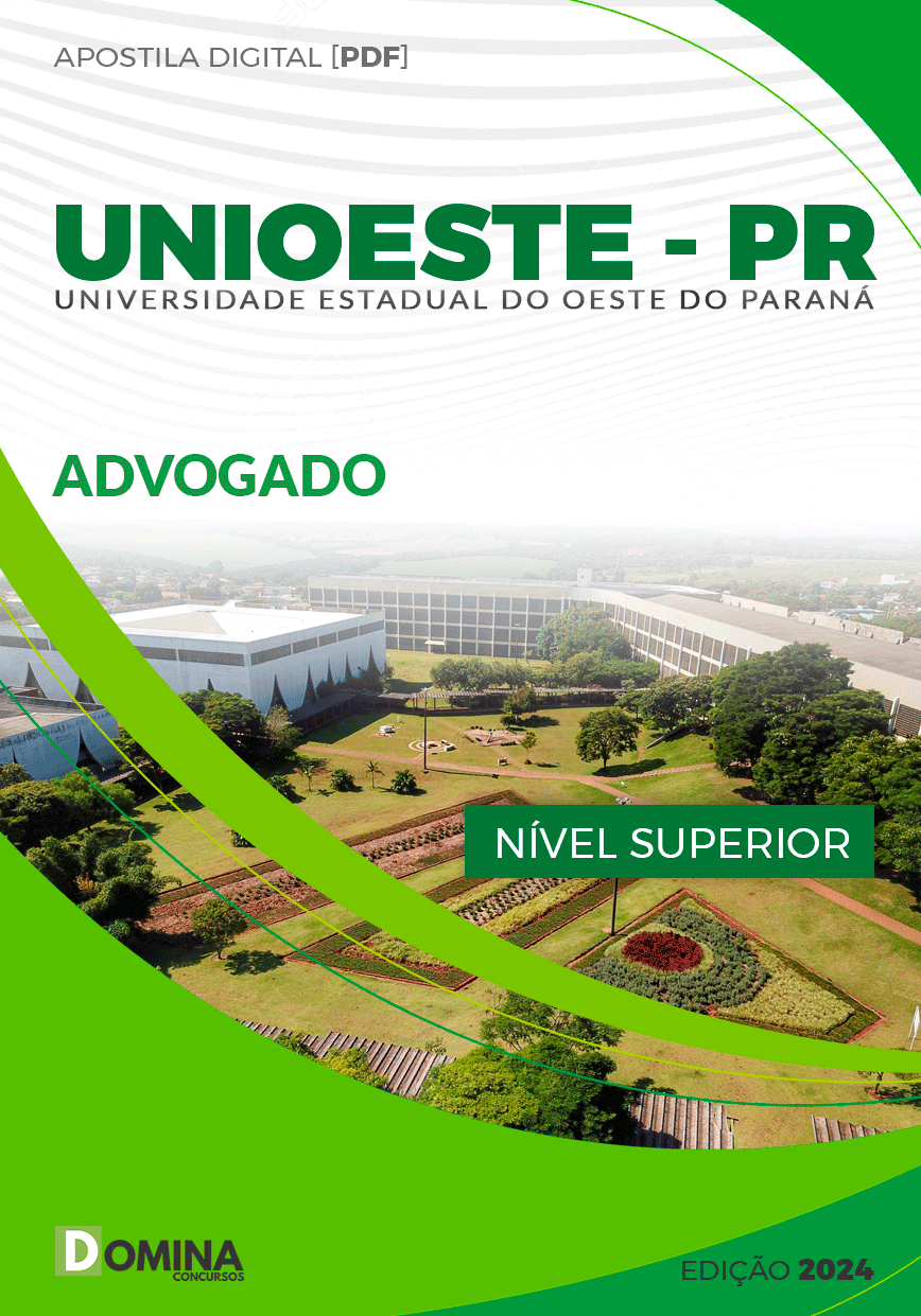 Apostila UNIOESTE PR 2024 Advogado