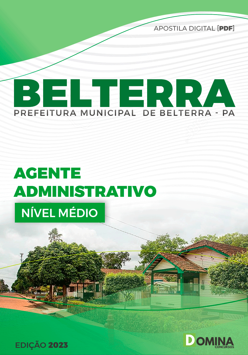 Apostila Concurso Pref Belterra PA 2023 Agente Administrativo