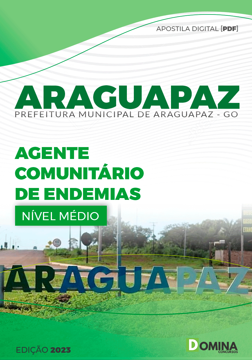 Apostila Pref Araguapaz GO 2023 Agente Combate Endemias