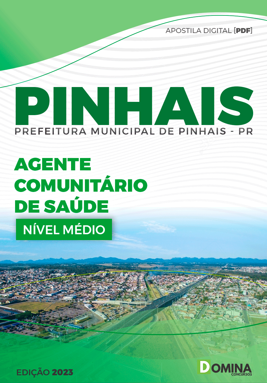 Apostila Pref Pinhais PR 2023 Agente Comunitário de Saúde
