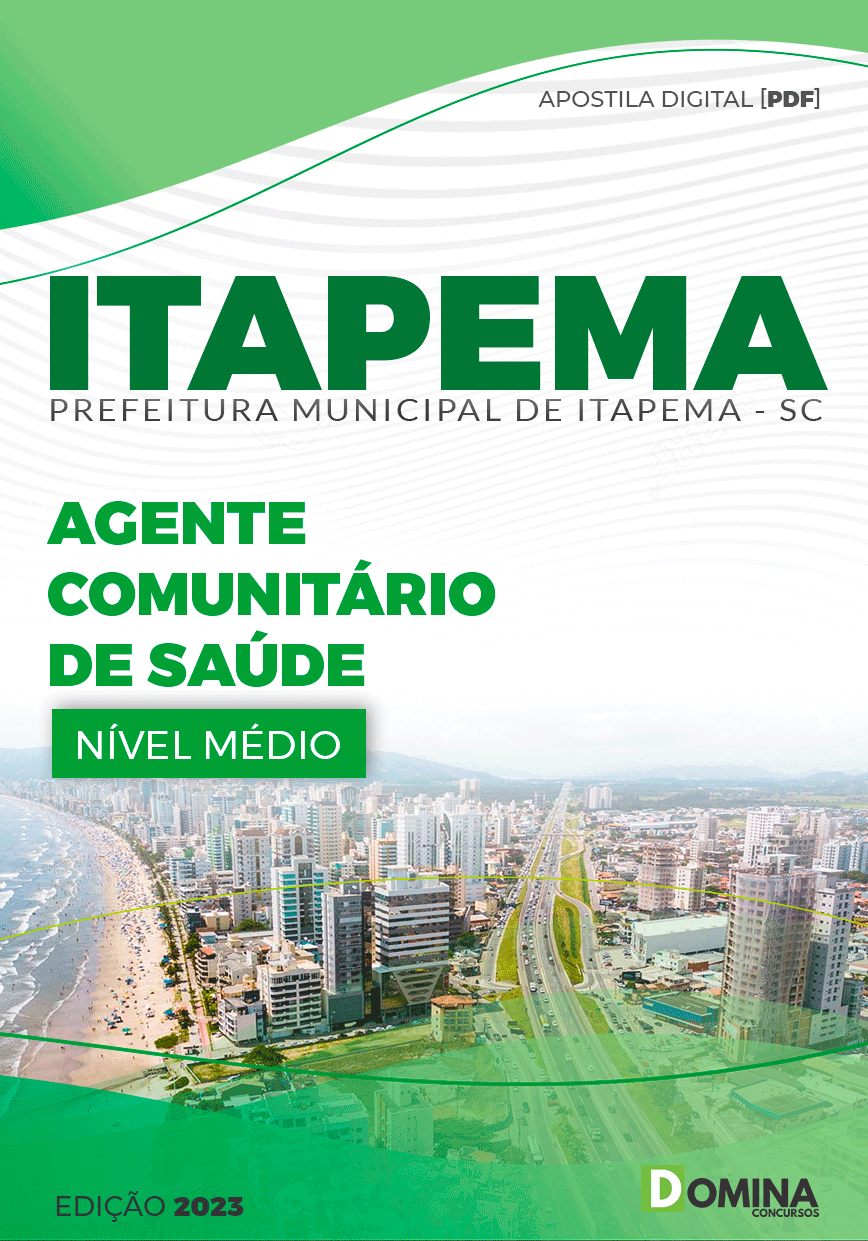 Apostila Pref Itapema SC 2023 Agente Comunitário Saúde