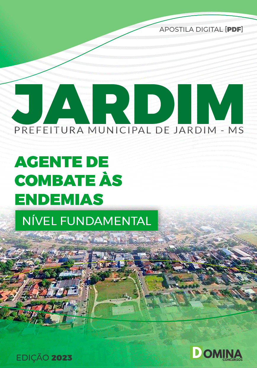 Apostila Concurso JARDIM MS 2023 Agente Combate Endemias
