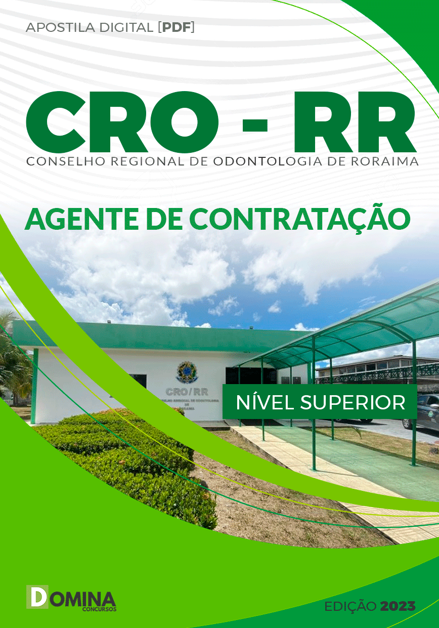 Apostila CRO RR 2023 Agente de Contratação