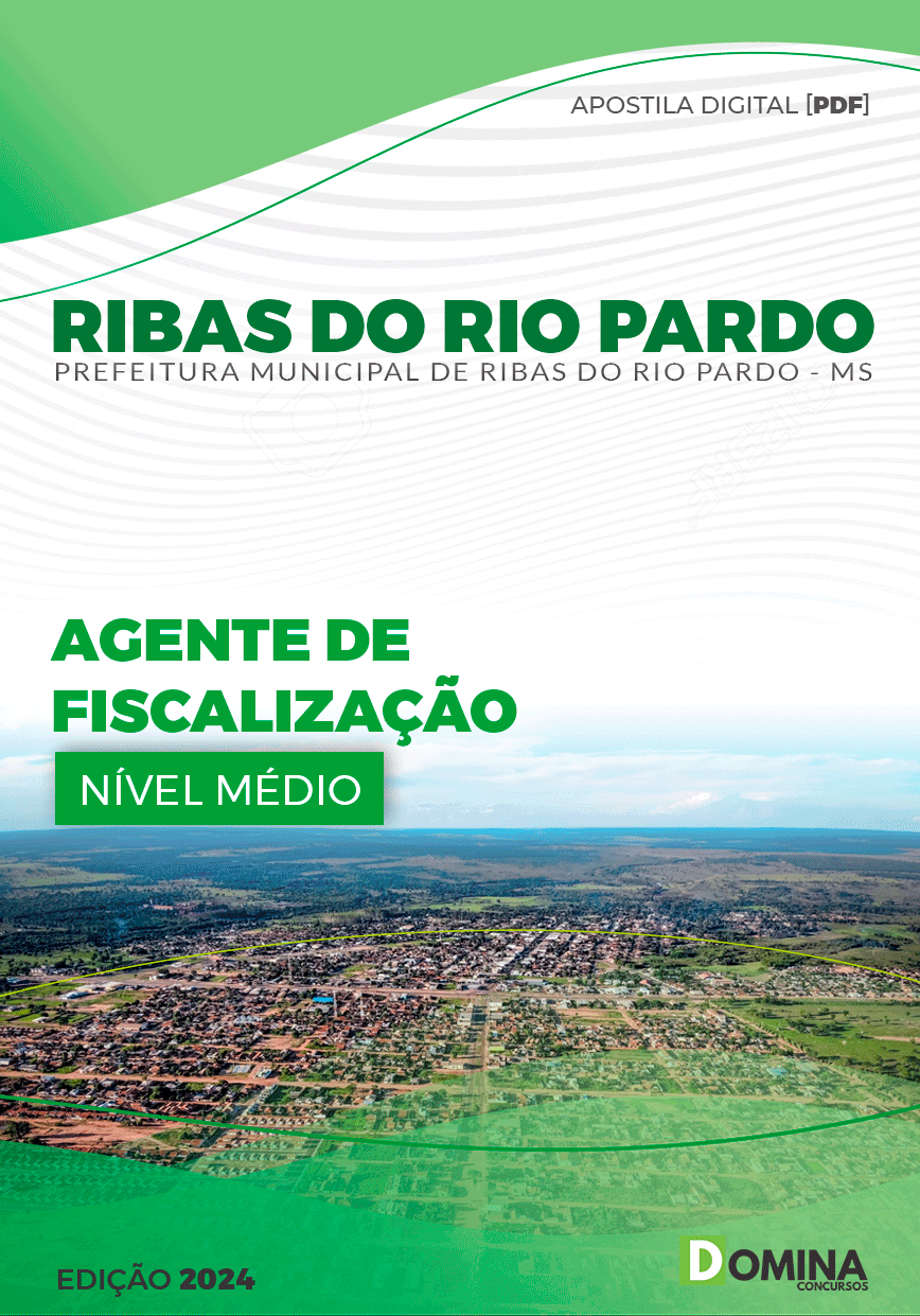 Apostila Pref Ribas do Rio Pardo MS 2024 Agente Fiscalização
