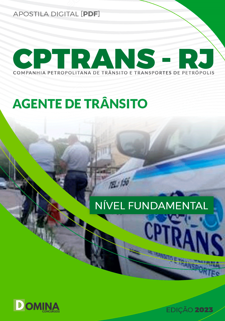 Apostila Concurso CPTRANS RJ 2023 Agente Trânsito