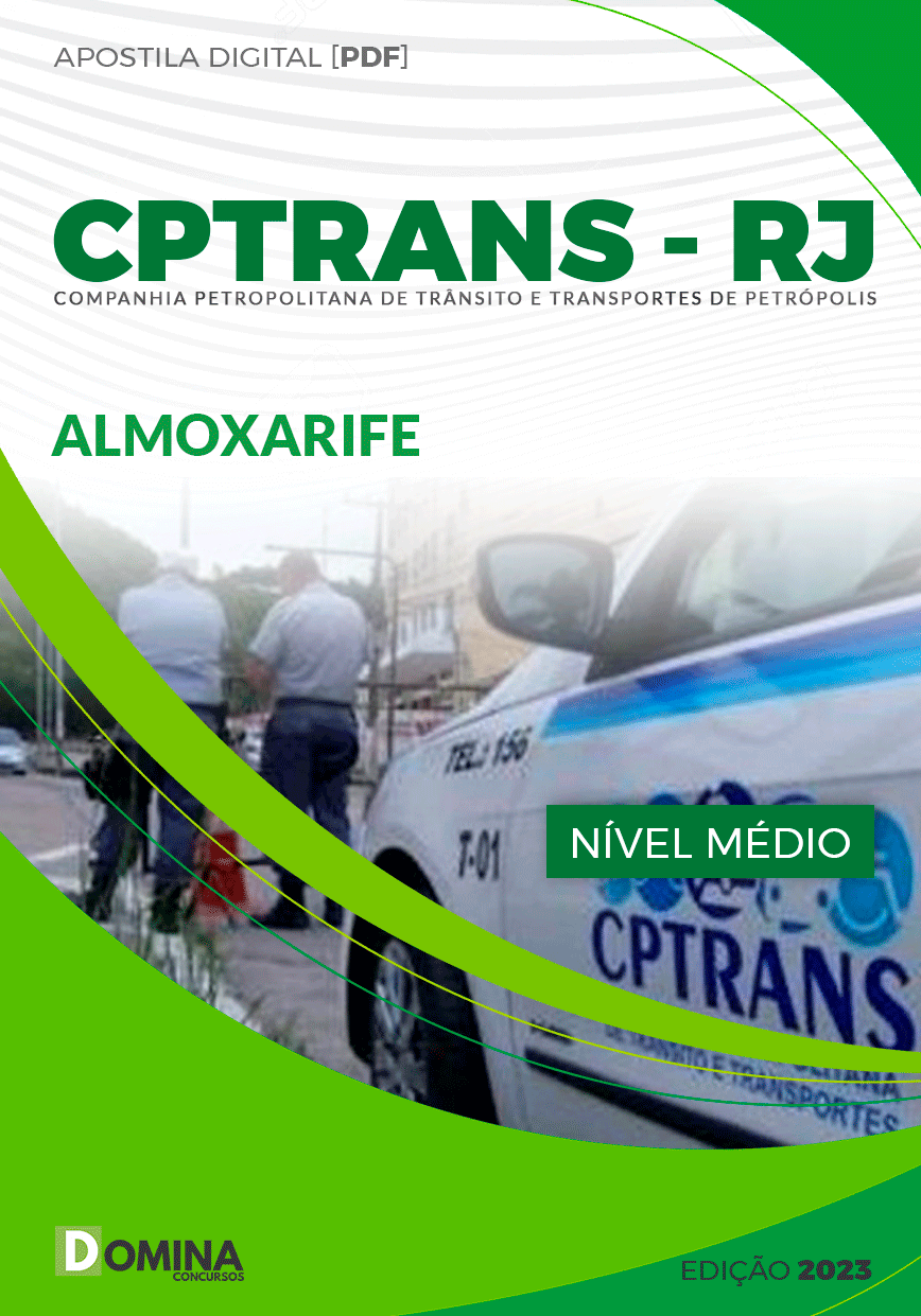 Apostila Concurso CPTRANS RJ 2023 Almoxarife