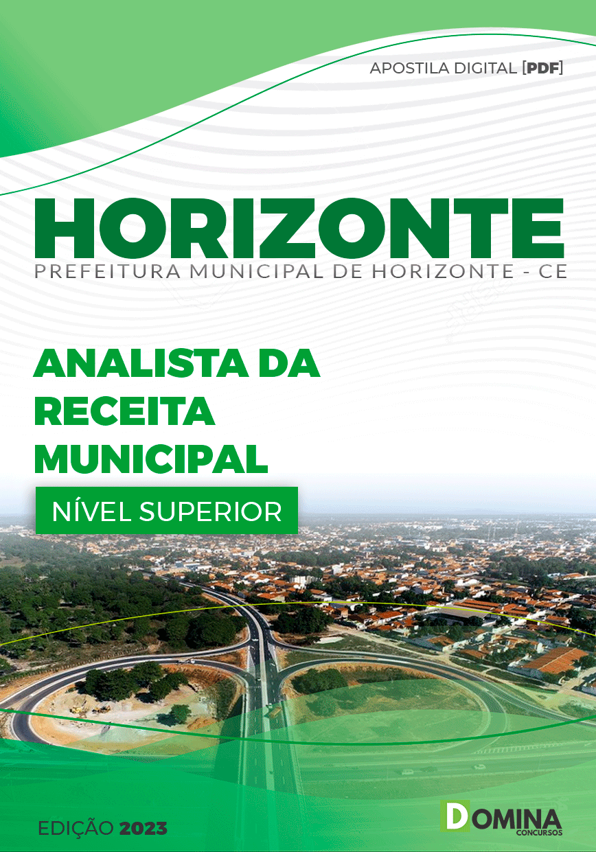 Apostila Pref Horizonte CE 2023 Analista Receita Municipal