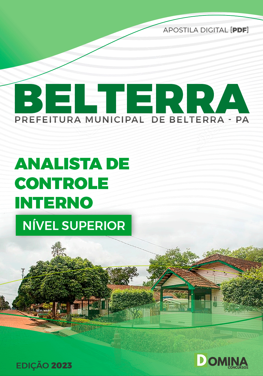 Apostila Concurso Pref Belterra PA 2023 Analista Controle Interno