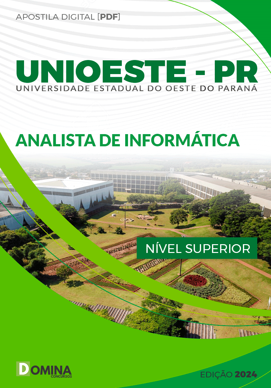 Apostila UNIOESTE PR 2024 Analista de Informática
