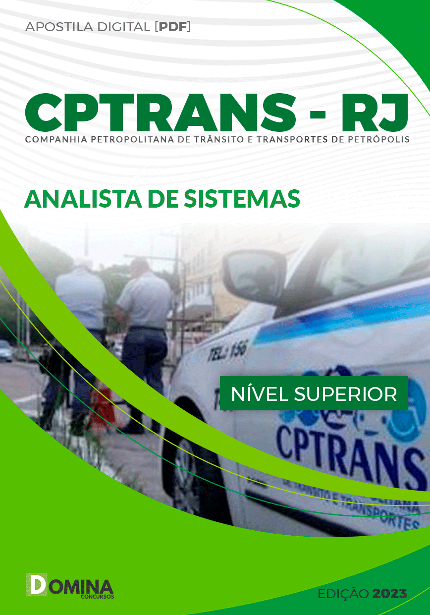 Apostila Concurso CPTRANS RJ 2023 Analista Sistema