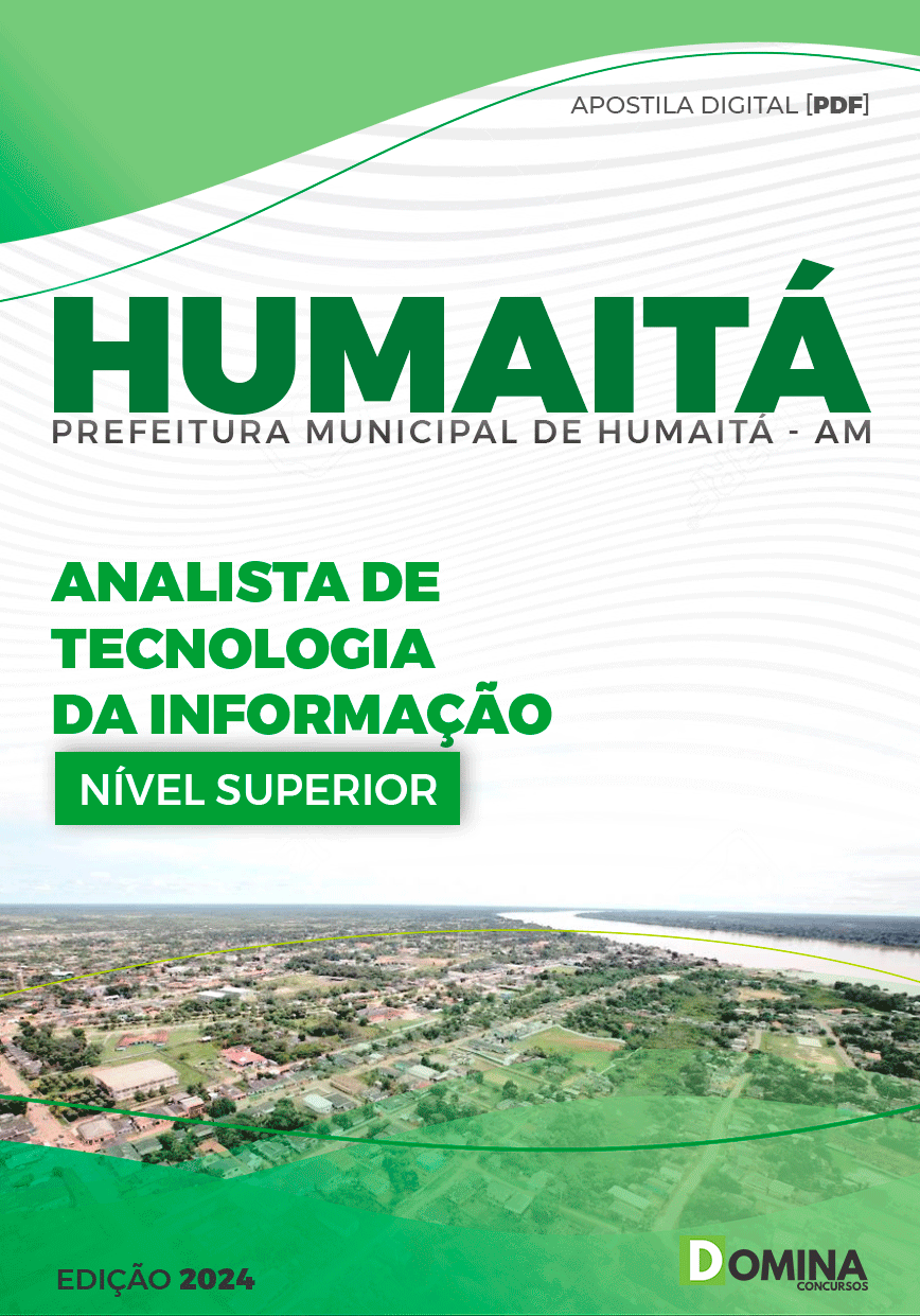 Apostila Pref Humaitá AM 2024 Analista Tecnologia da Informação