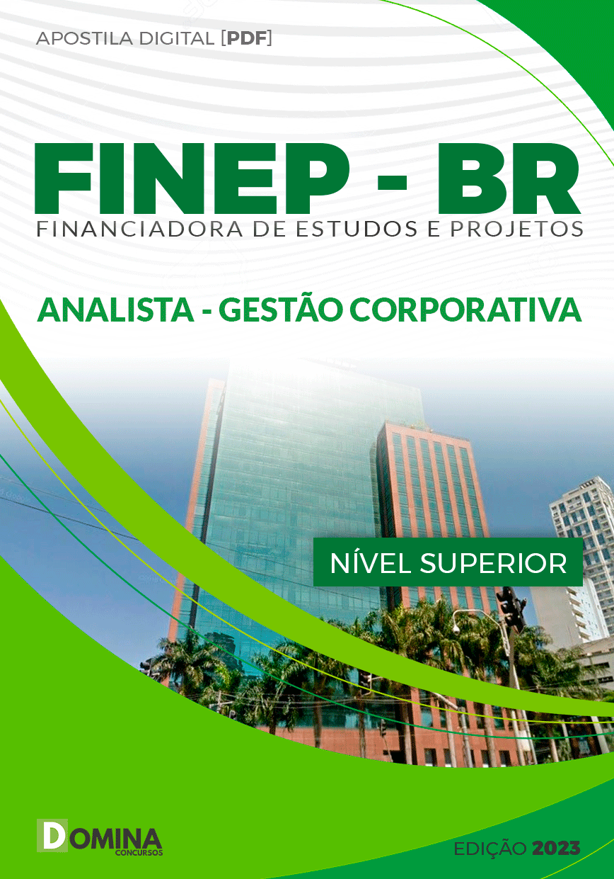 Apostila FINEP 2023 Analista Gestão Corporativa