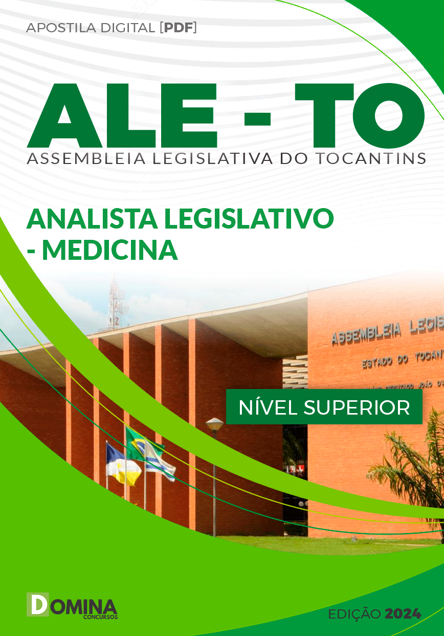 Apostila ALE TO 2024 Analista Legislativo Medicina