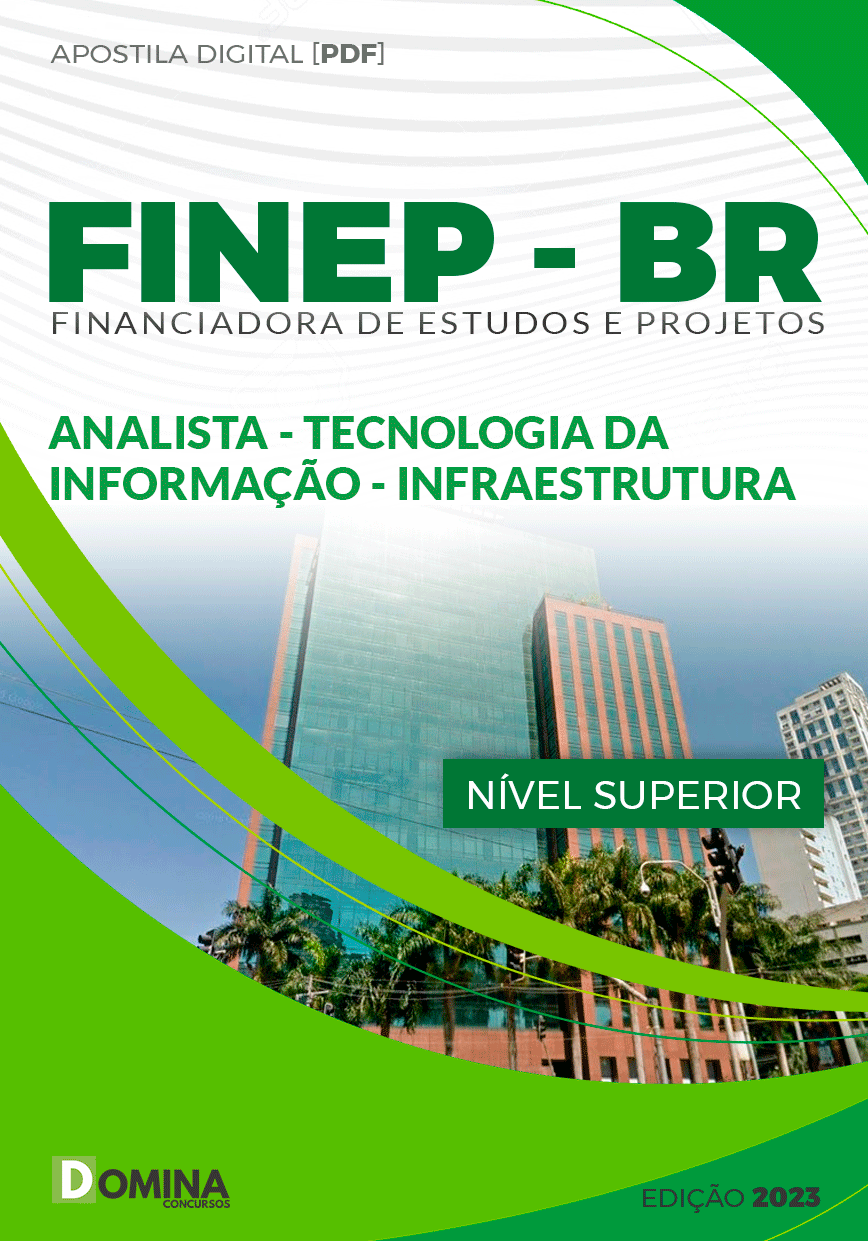 Apostila FINEP 2023 Analista Tecnologia Informação Infraestrutura