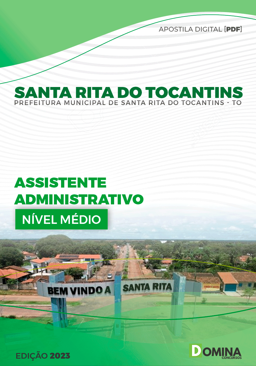 Apostila Pref Santa Rita do Tocantins TO 2023 Assistente Administrativo