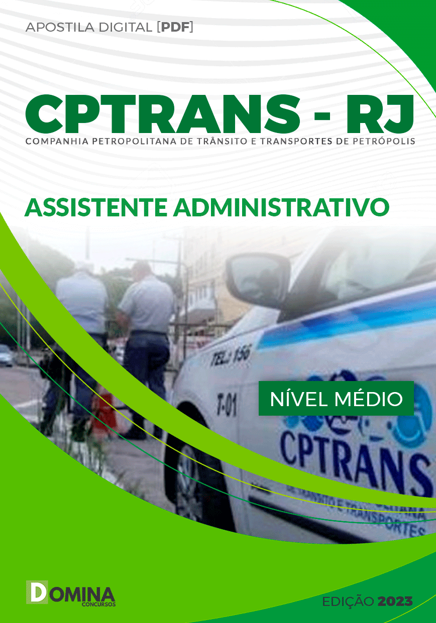 Apostila Concurso CPTRANS RJ 2023 Assistente Administrativo