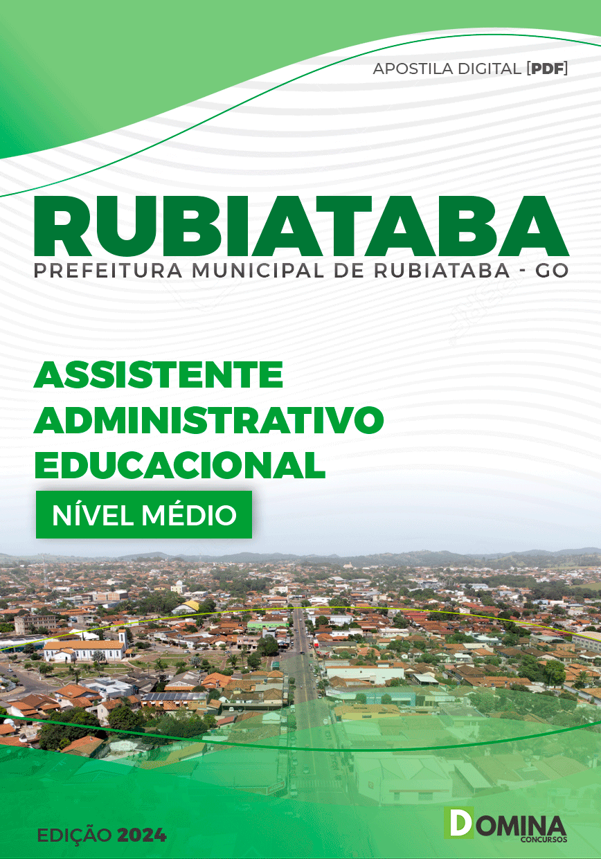 Pref Rubiataba GO 2024 Assistente Administrativo Educacional