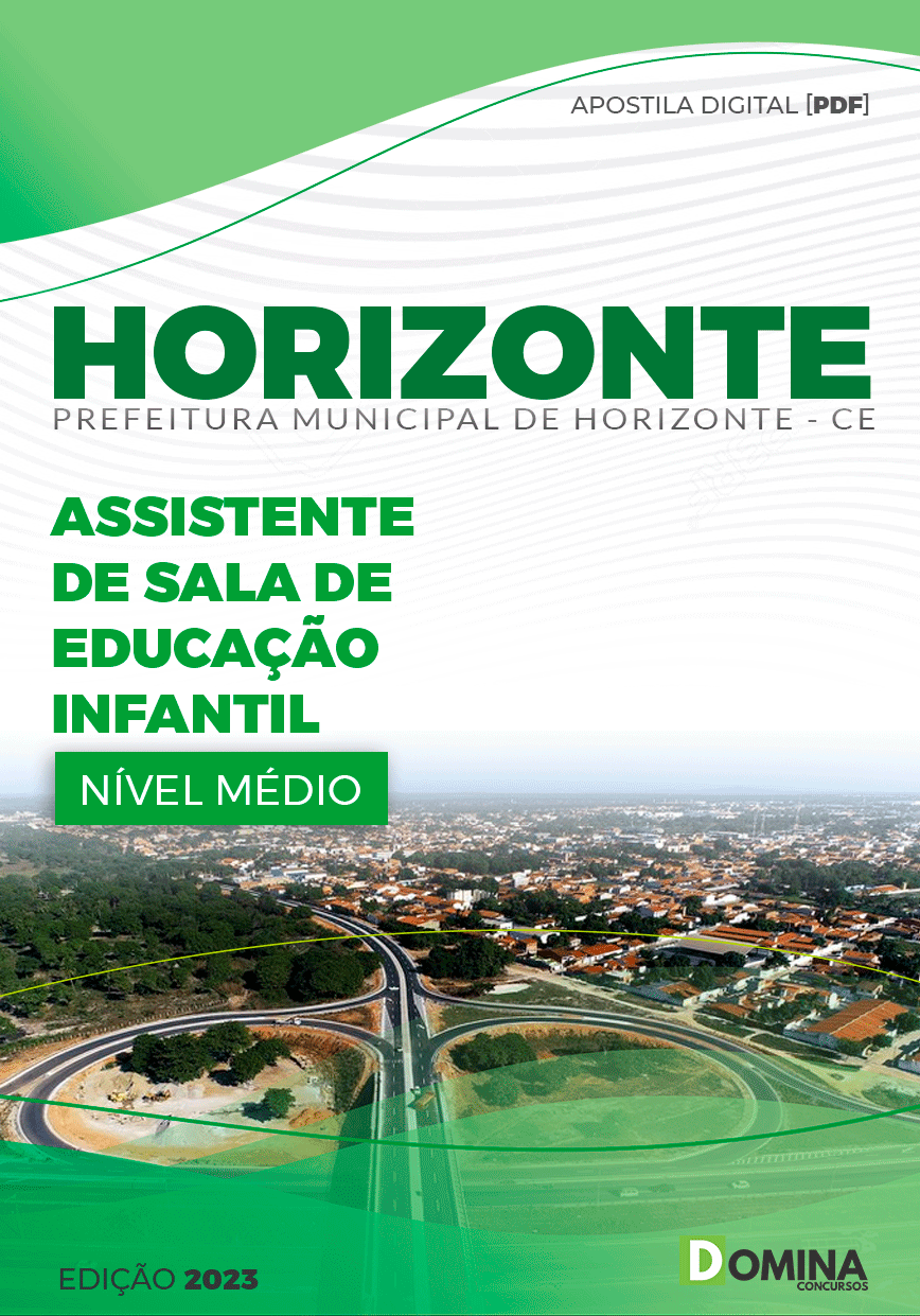 Apostila Pref Horizonte CE 2023 Assistente Sala Educação Infantil