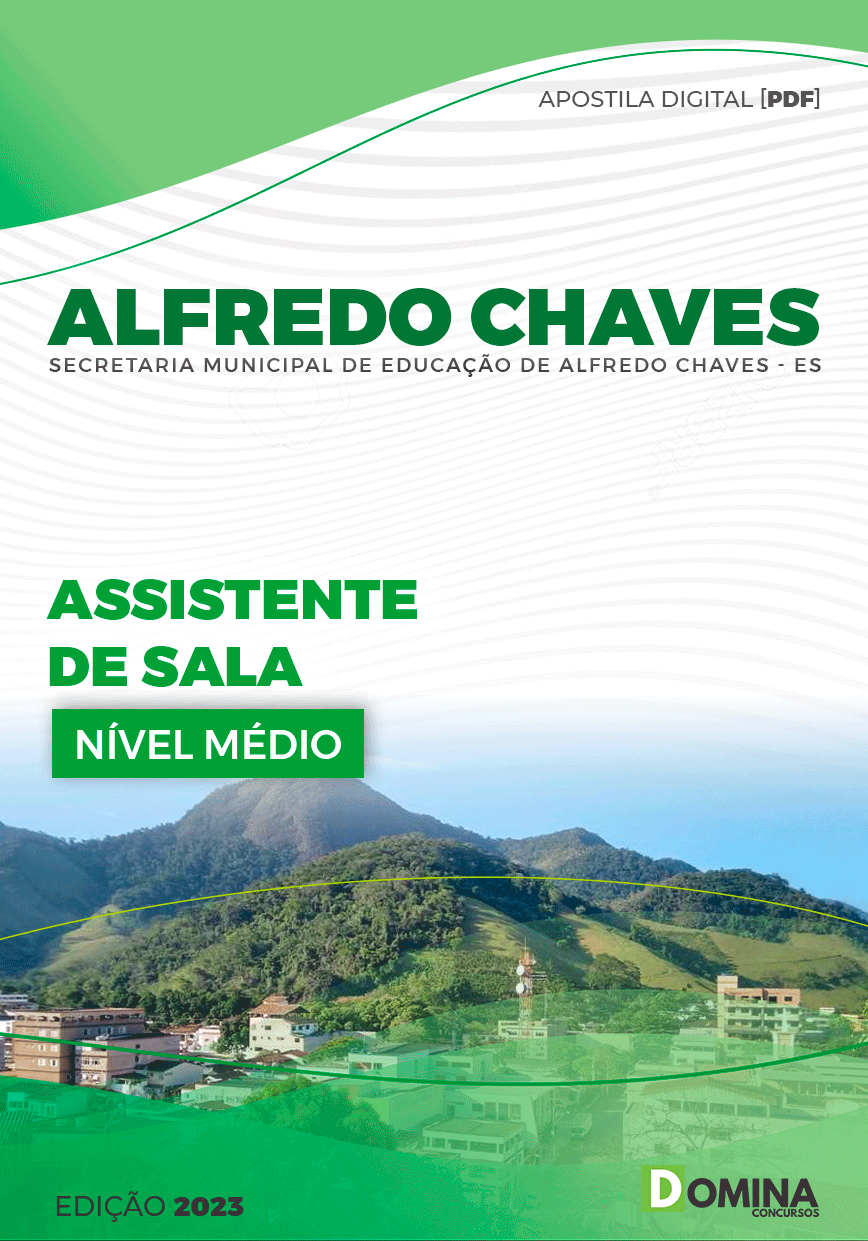 Apostila SME Alfredo Chaves ES 2023 Assistente de Sala