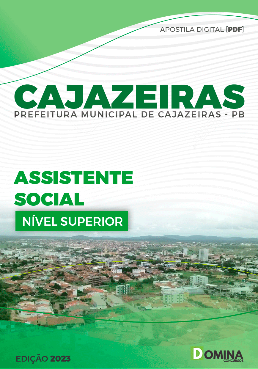Apostila Pref Cajazeiras PB 2023 Assistente Social