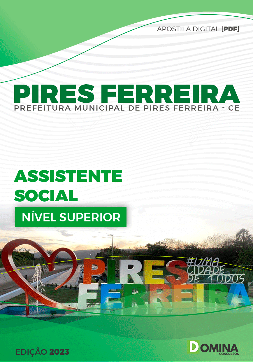 Apostila Pref Pires Ferreira CE 2023 Assistente Social