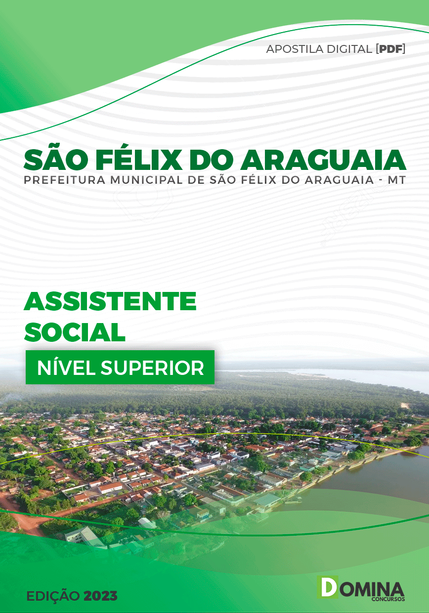 Apostila Pref São Félix do Araguaia MT 2023 Assistente Social