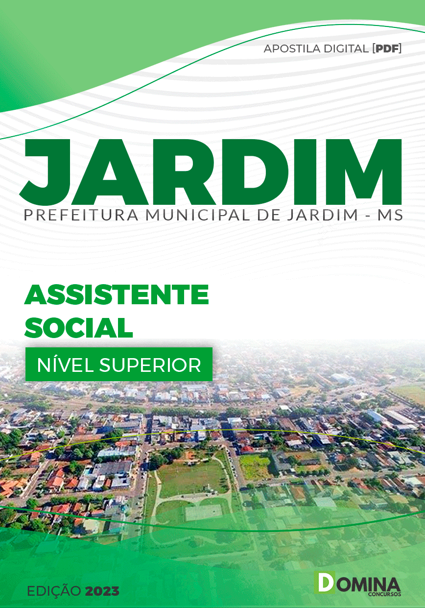 Apostila Concurso JARDIM MS 2023 Assistente Social