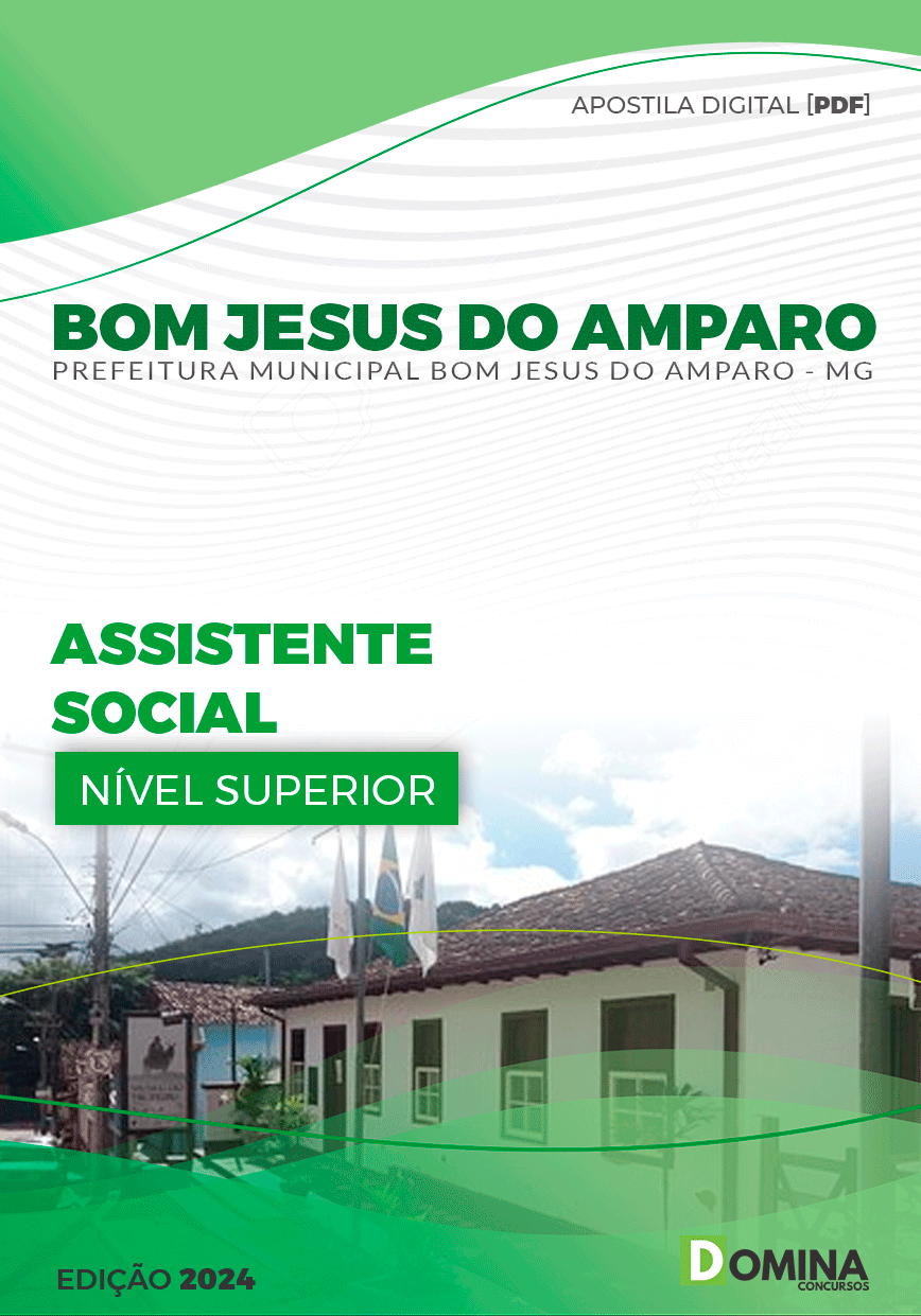 Pref Bom Jesus do Amparo MG 2024 Assistente Social