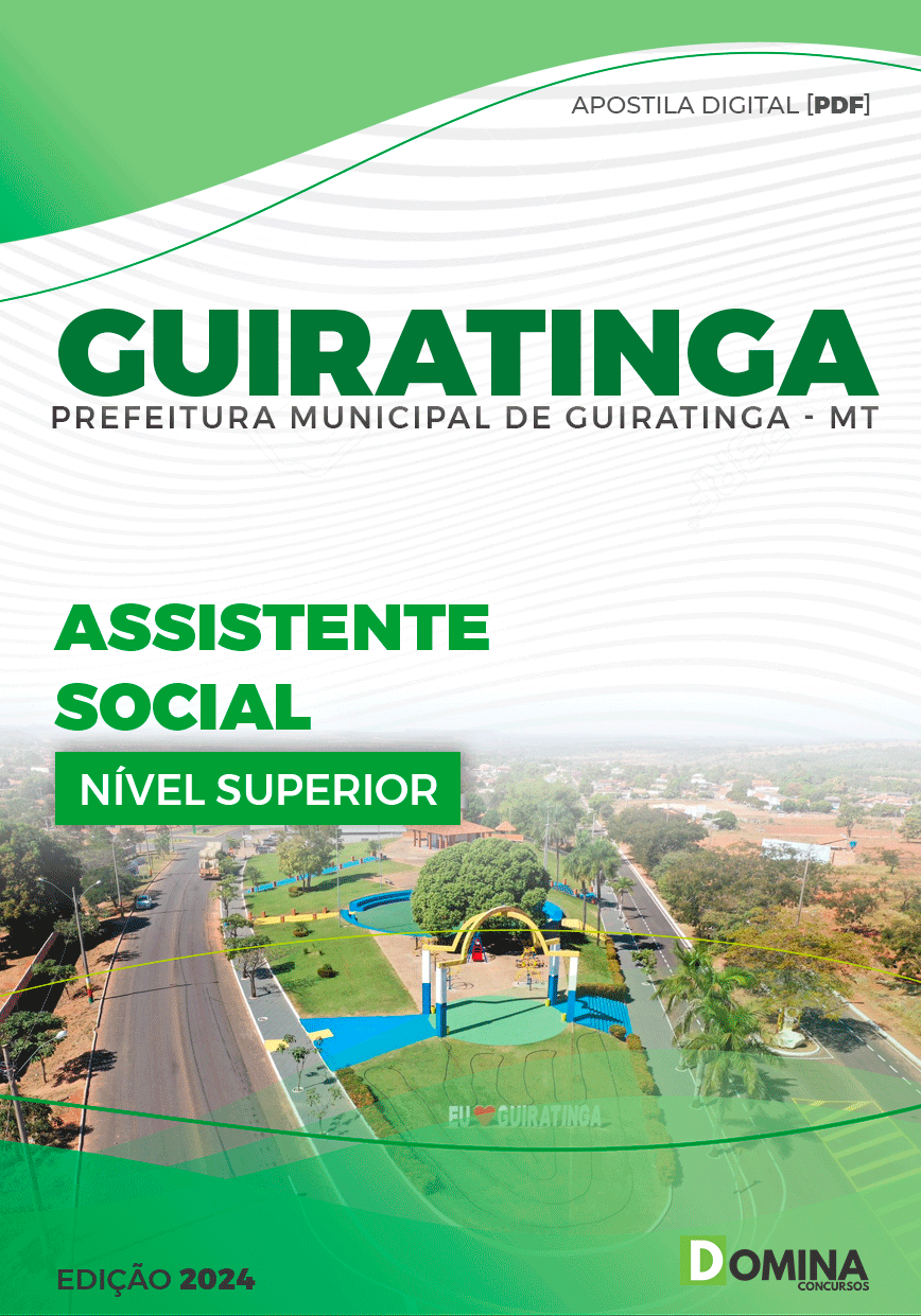 Apostila Pref Guiratinga MT 2024 Assistente Social