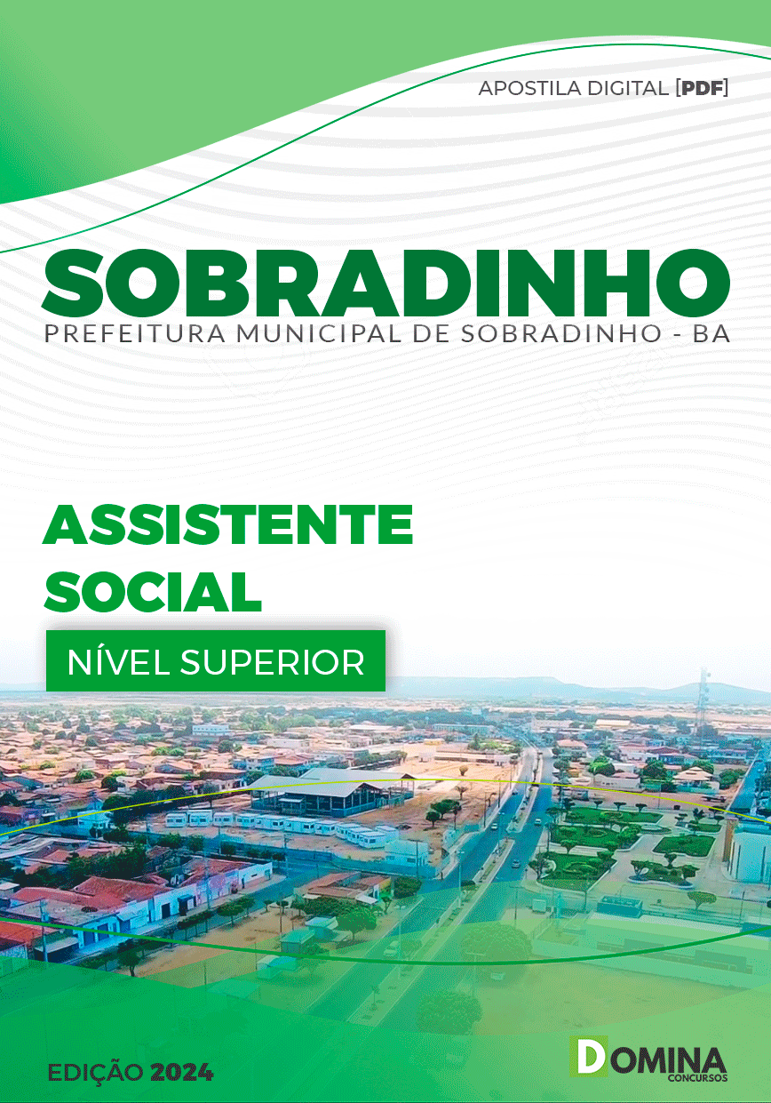 Apostila Pref Sobradinho BA 2023 Assistente Social