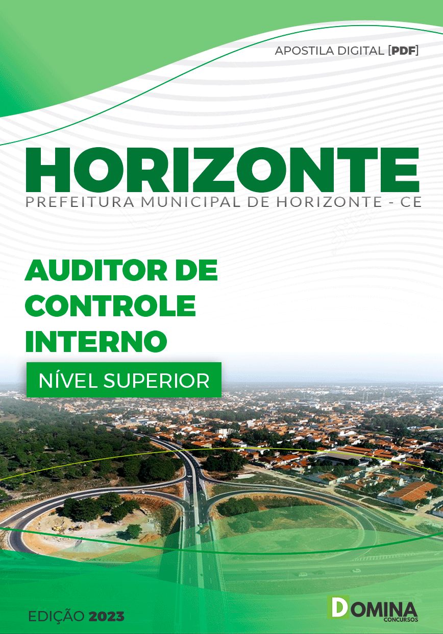 Apostila Pref Horizonte CE 2023 Auditor Controle Interno