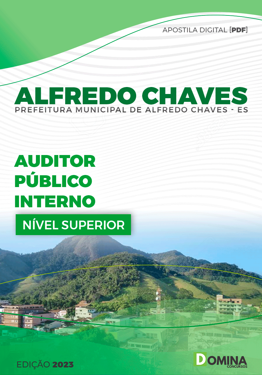 Apostila Pref Alfredo Chaves ES 2023 Auditor Público Interno